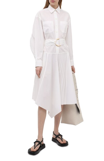 Платье JW ANDERSON белого цвета по цене 66850 руб., арт. DR0170 PG0388, фото 2 Платье JW ANDERSON, арт. DR0170 PG0388, фото 2