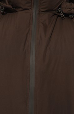 Мужской пуховый жилет YVES SALOMON темно-коричне�вого цвета, арт. 24EHG01468B13W | Фото 5 (Мужское Кросс-КТ: жилеты-тонкие; Материал внешний: Синтетический материал; Материал сплава: Проставлено; Драгоценные камни: Проставлено; Длина (верхняя одежда): Короткие; Материал утеплителя: Пух и перо; Стили: Кэжуэл)