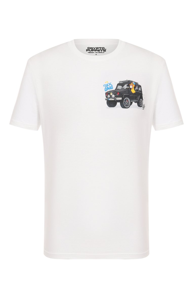 Хлопковая футболка MC2 SAINT BARTH, арт. STBM TSHIRT MAN/02975H, фото 1