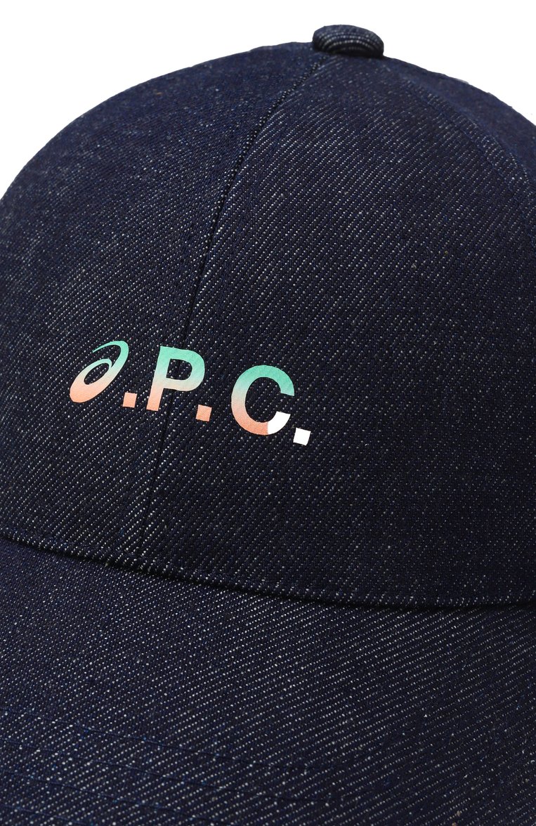 Джинсовая бейсболка a.p.c. x asics A.P.C., арт. C0HEV-M24148, фото 1