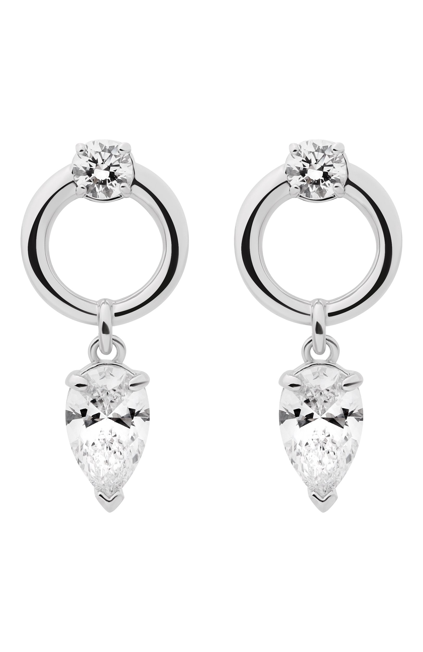 Серьги mesmera SWAROVSKI серебряного цвета по цене 13700 руб., арт. 5723177, фото 1 Серьги mesmera SWAROVSKI, арт. 5723177, фото 1