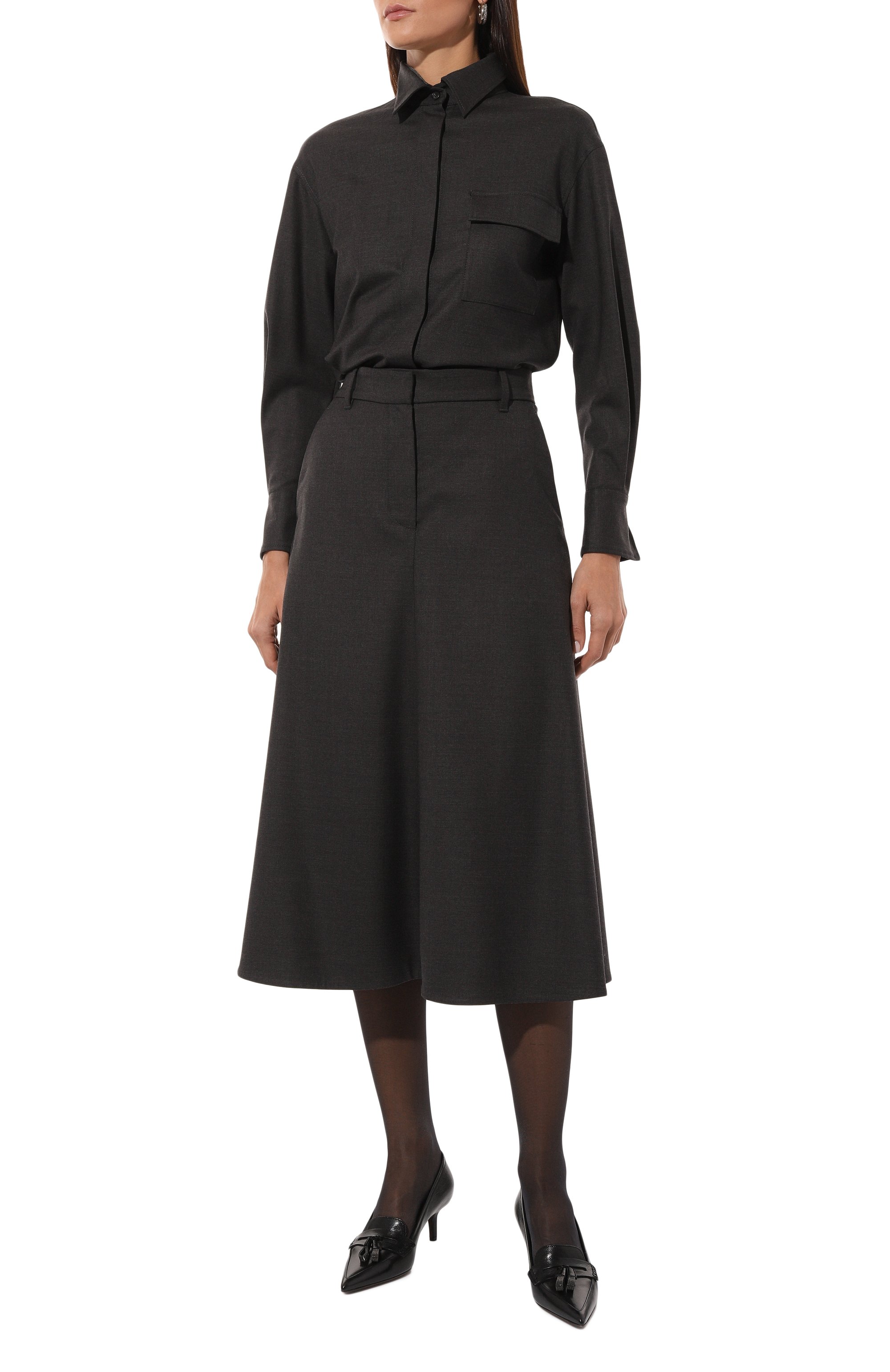 Шерстяное платье BRUNELLO CUCINELLI, арт. MG912A5271, фото 3