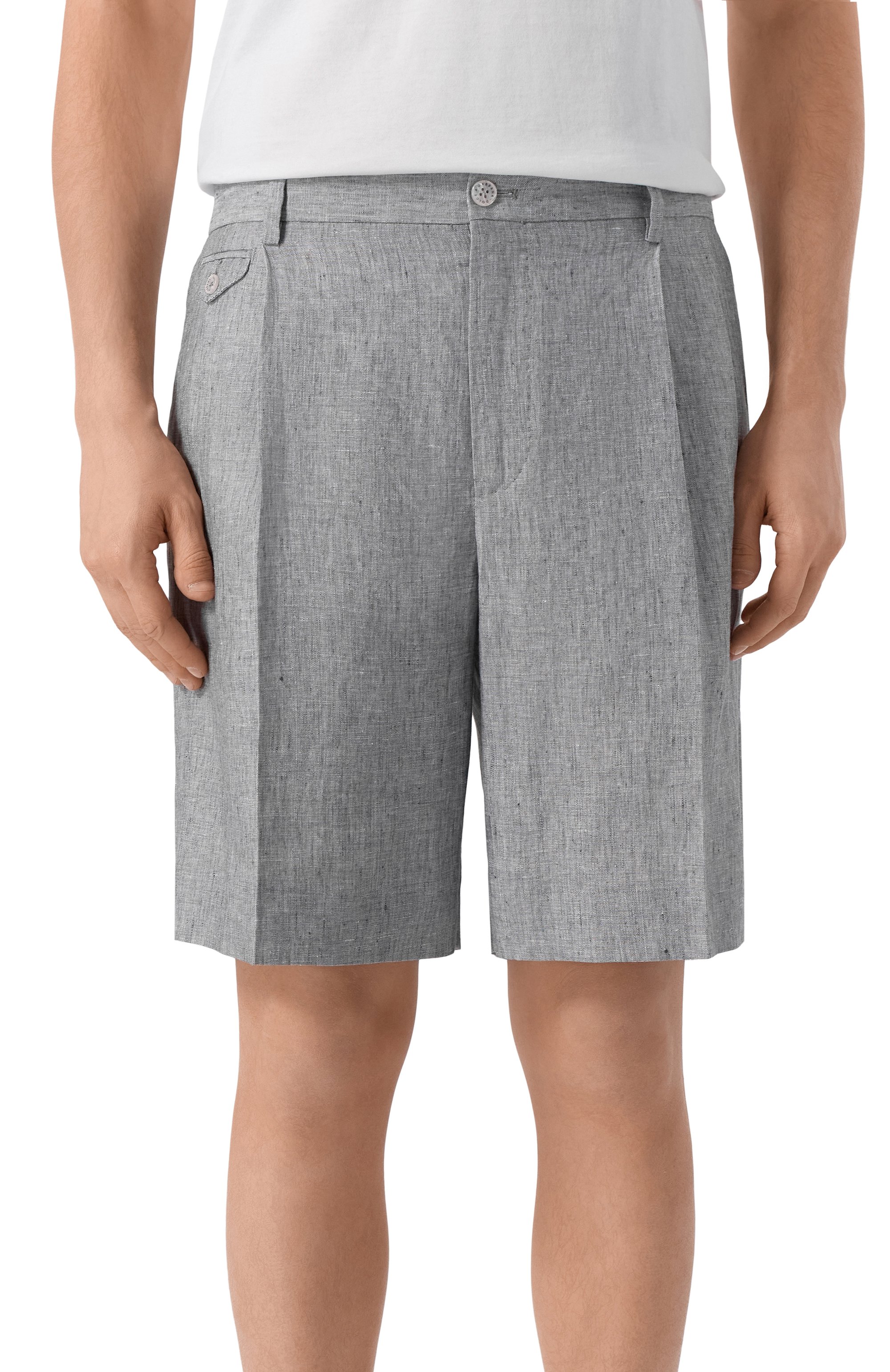 Льняные шорты DOLCE & GABBANA, арт. GP13ST/FU4MF, фото 3