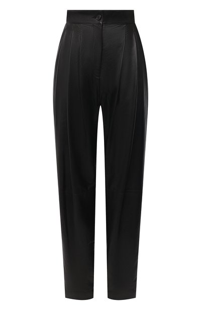 Женские кожаные брюки DOLCE & GABBANA, арт. FTBYEL/HULJ7