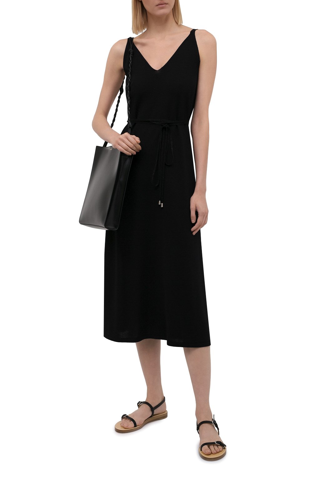 Платье из шелка и вискозы FREEAGE, арт. FSW21010308BK, фото 2