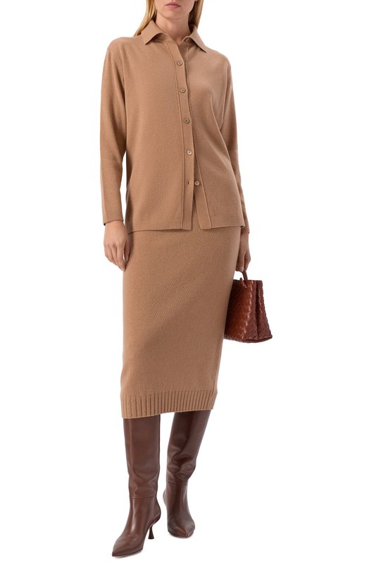 Кашемировая юбка MVST M25.1MW.K408 Бежевый  M25.1MW.K408 Фото 2