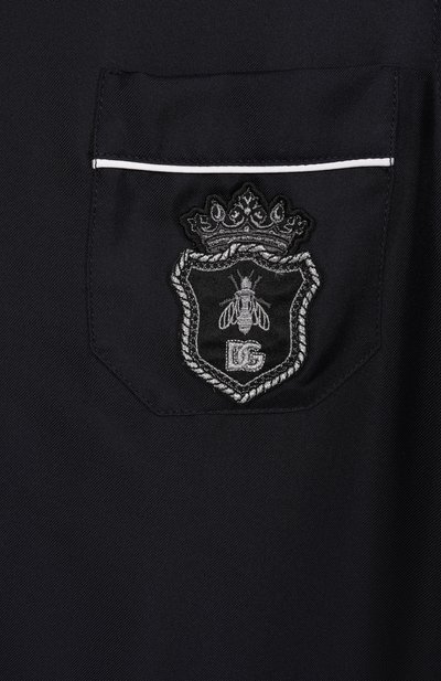 Шелковая рубашка DOLCE & GABBANA, арт. L43S80/FU1FZ_001, фото 3
