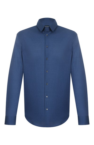Мужская хлопковая сорочка GIORGIO ARMANI, арт. GM000056/TE14817