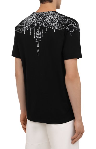 Хлопковая футболка MARCELO BURLON, арт. CMAA018F21JER006, фото 4
