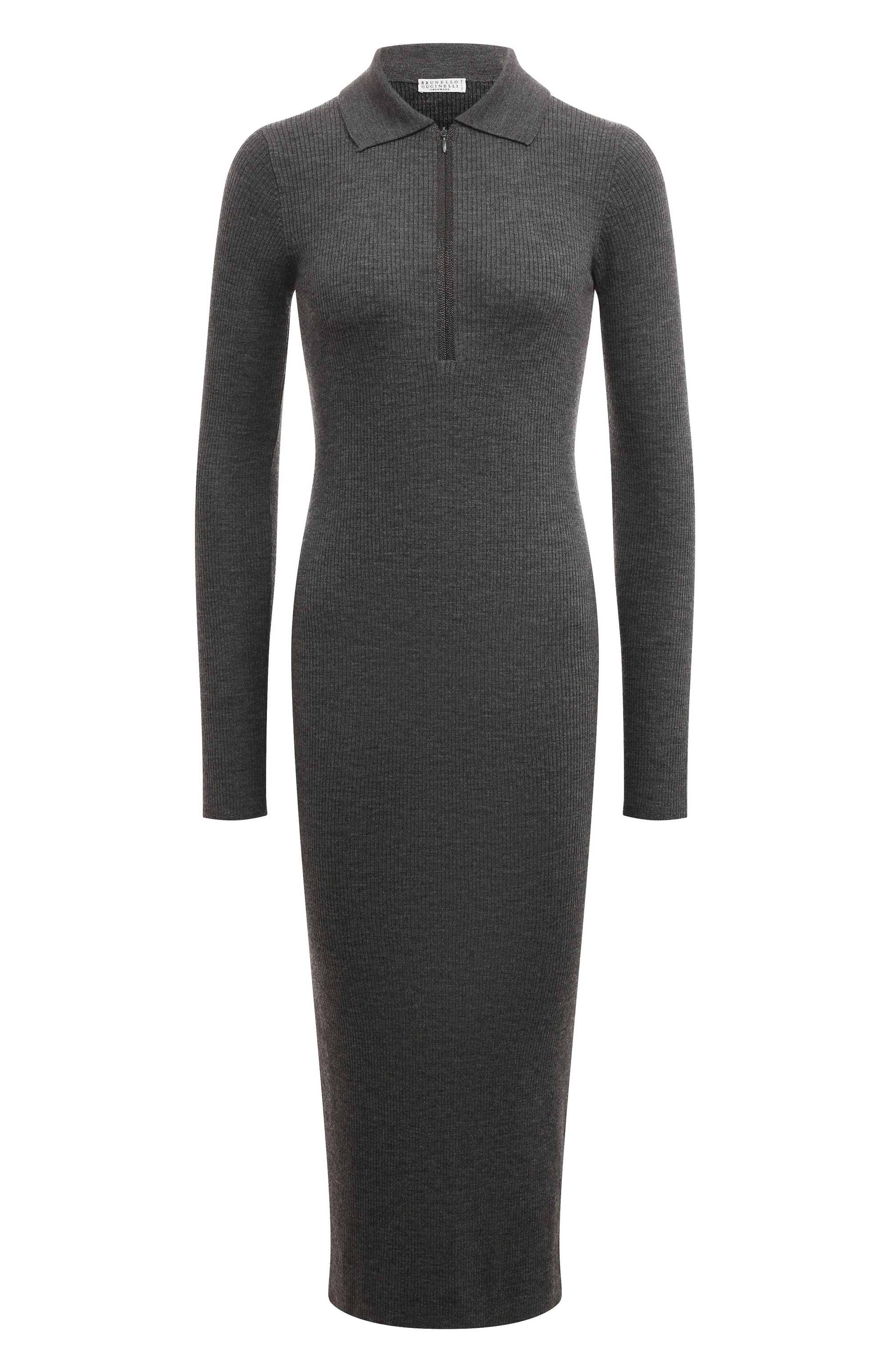 Шерстяное платье BRUNELLO CUCINELLI, арт. M14817A95, фото 1