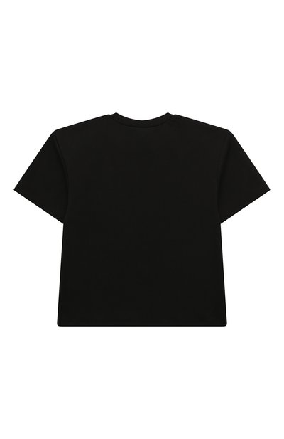 Хлопковая футболка MARC JACOBS (THE) черного цвета по цене 7780 руб., арт. W60388, фото 2 Хлопковая футболка MARC JACOBS (THE), арт. W60388, фото 2