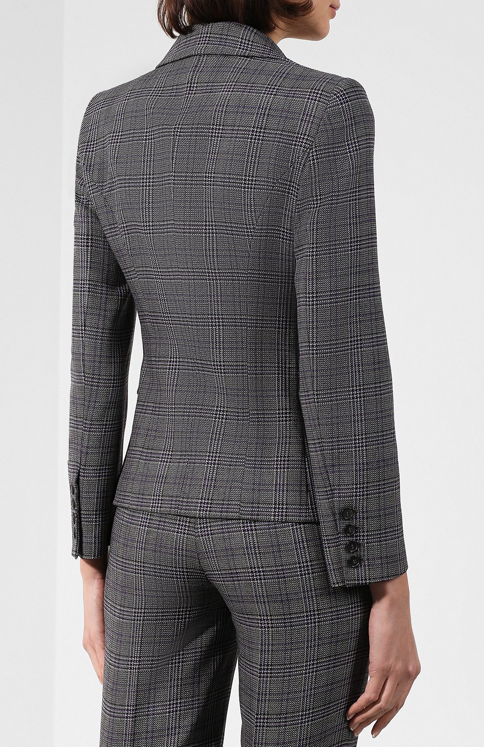 Шерстяной жакет MICHAEL KORS COLLECTION, арт. 814AKN503A, фото 4