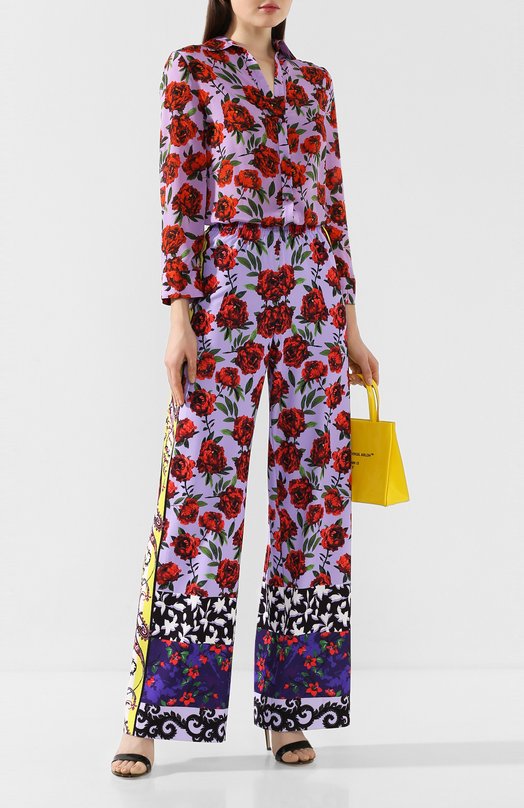 Брюки с принтом Alice + Olivia Разноцветный, фото 2