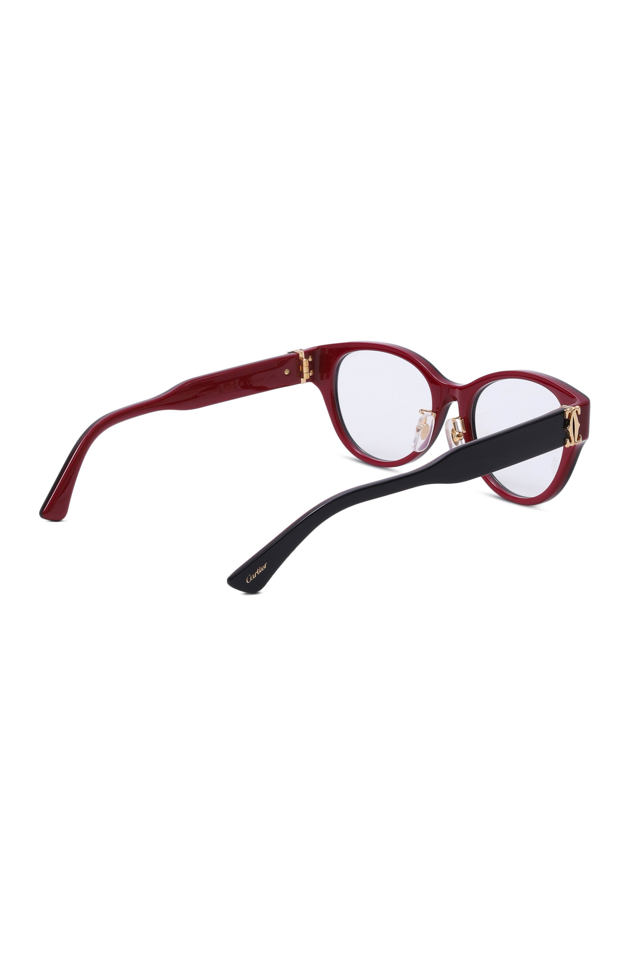 Оправа CARTIER бордового цвета по цене 83200 руб., арт. CT06060J 003, фото 4 Оправа CARTIER, арт. CT06060J 003, фото 4