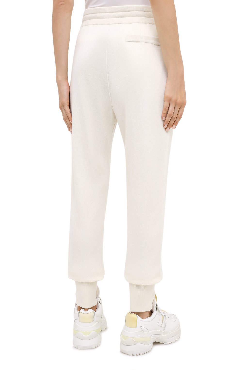 Джоггеры из кашемира и шелка JIL SANDER, арт. JPPR751502-WRY11028, фото 4