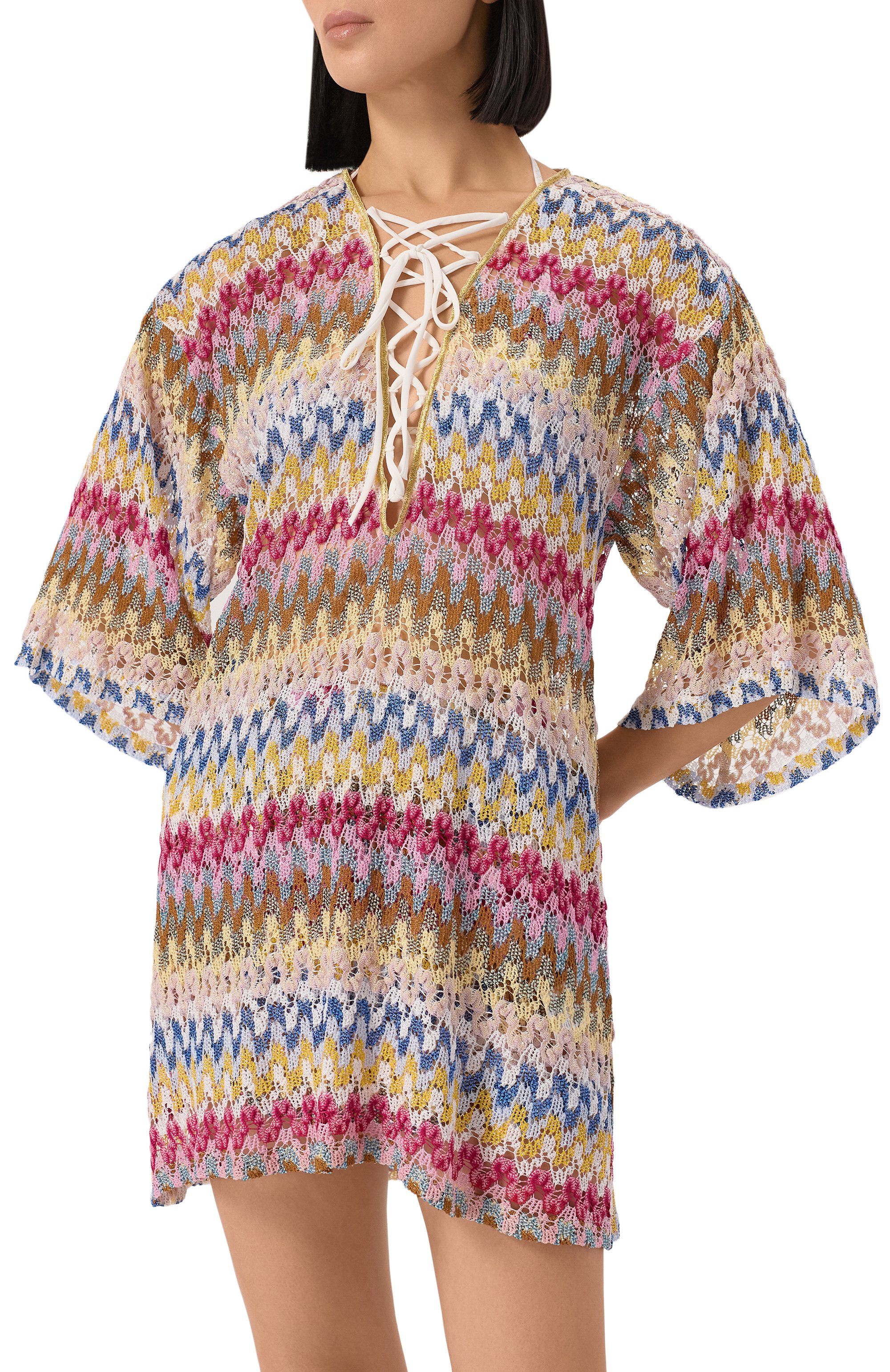 Туника из вискозы MISSONI, арт. MC23SQ08/BR0000, фото 3