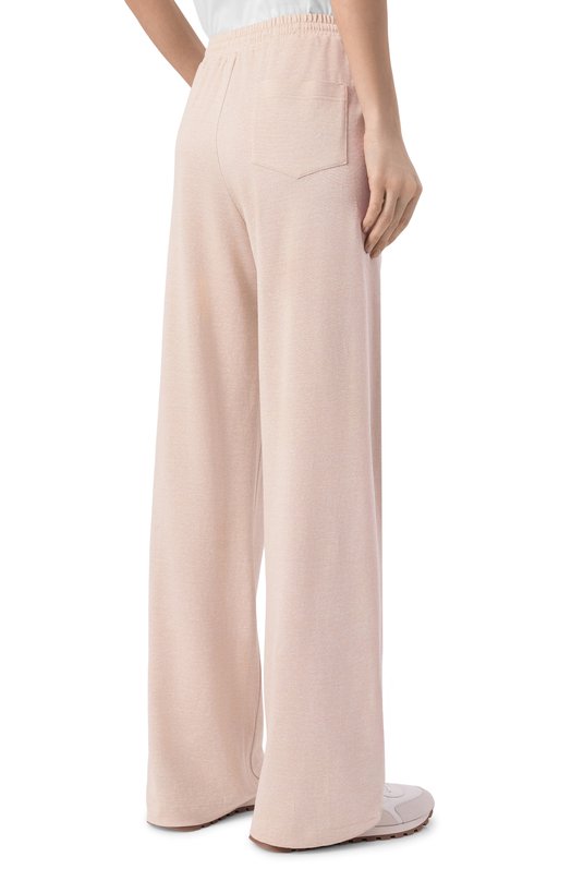 Брюки из шелка и льна MVST M26.CSW.T401/LIN0LUX 43127 Бежевый  M26.CSW.T401/LIN0LUX 43127 Фото 4