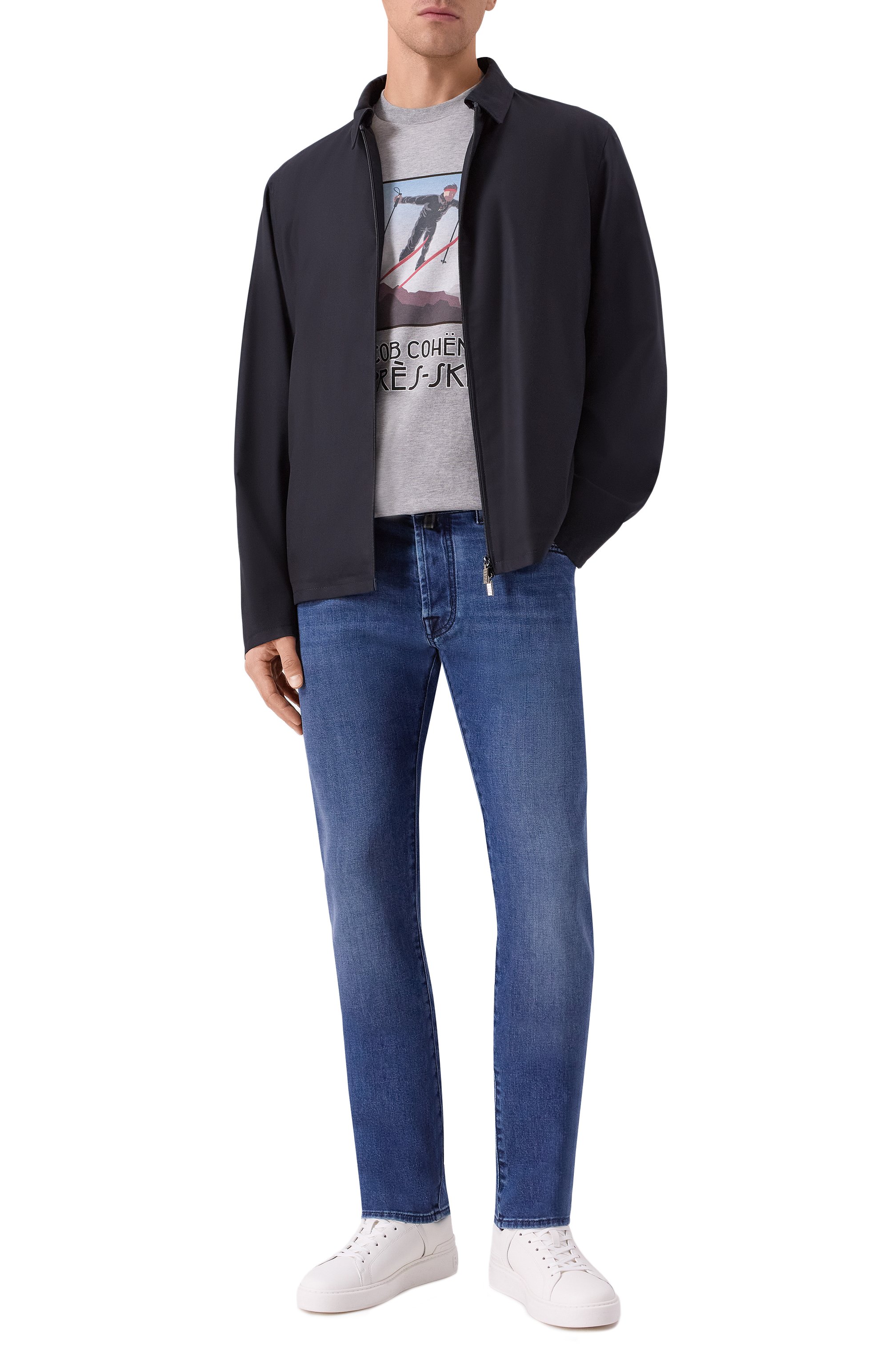 Хлопковая футболка JACOB COHEN, арт. JUR_4R002 001 M4530 L1, фото 2