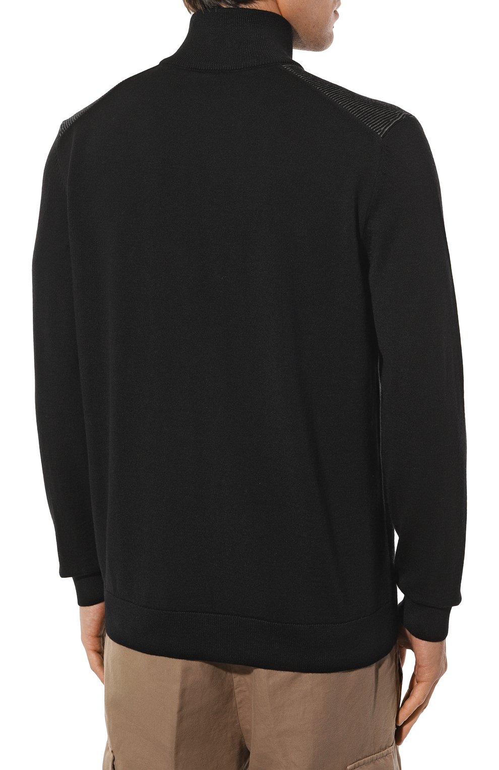 Свитер из шерсти и хлопка BOSS, арт. 50495404, фото 4