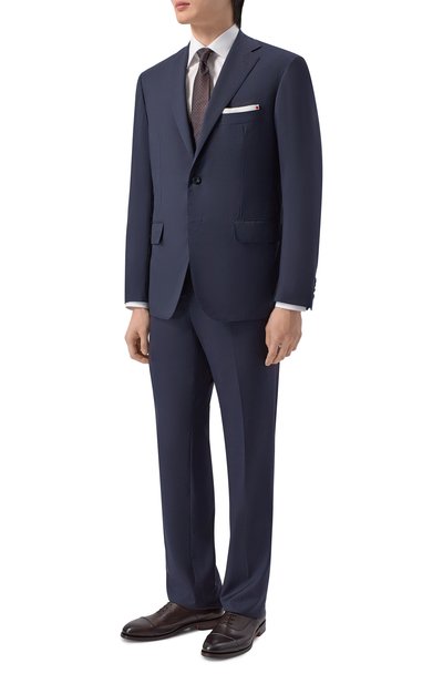 Кожаные оксфорды colin SANTONI, арт. MCCG19045PD7SPGL, фото 2