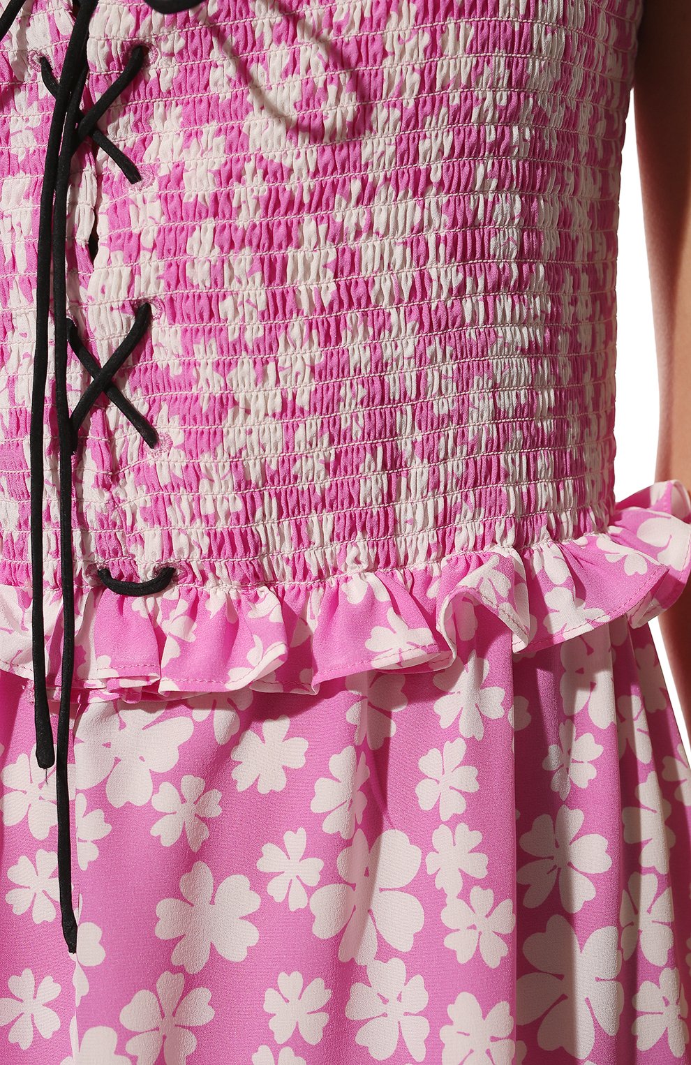 Шелковое платье MIU MIU, арт. MF4523-10MA-F0ODQ, фото 5