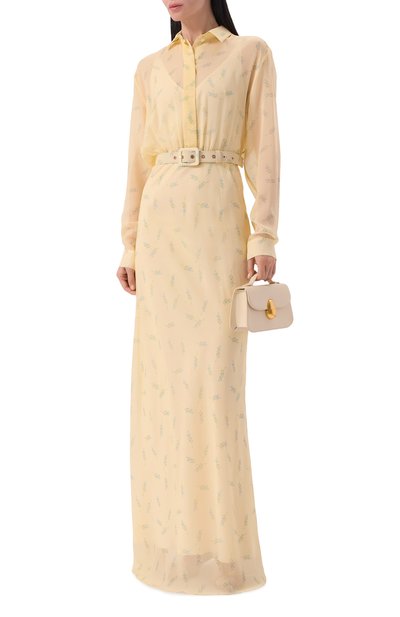 Шелковое платье OLOLOL, арт. OLDE120B/1009.TWIGS807, фото 2