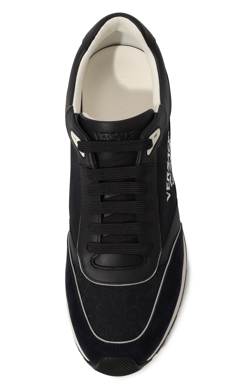 Комбинированные кроссовки VERSACE, арт. 1014457/1A00389, фото 6