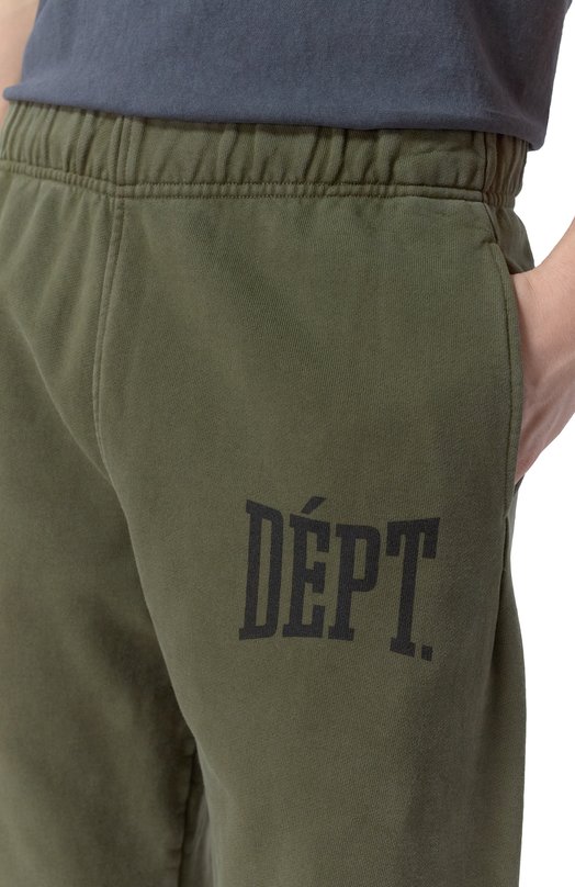 Хлопковые брюки Gallery Dept. LSP-40080 Хаки  LSP-40080 Фото 5