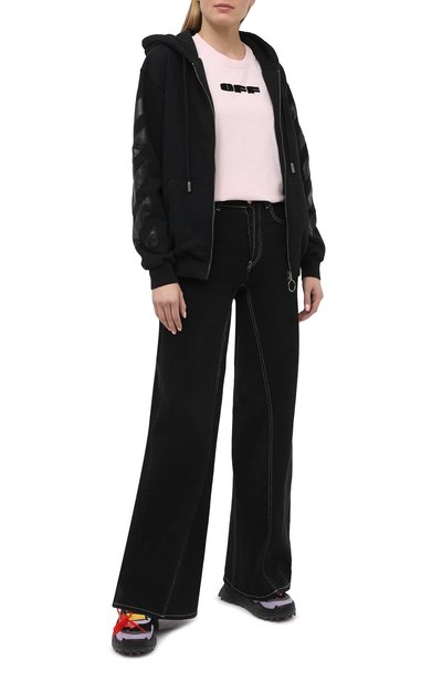 Хлопковая футболка OFF-WHITE, арт. 0WAA049R21JER007, фото 2