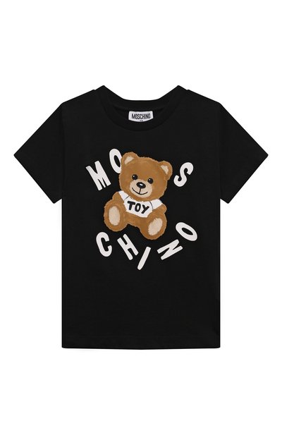 Хлопковая футболка MOSCHINO, арт. H0M03U/LAA23/4-8, фото 1