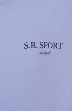 Хлопковая футболка SPORTY AND RICH, арт. T0043612201BL59, фото 10