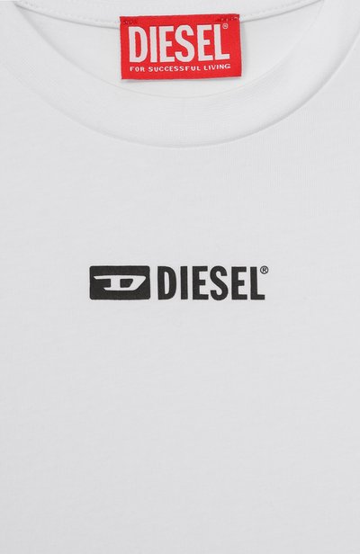 Хлопковая футболка DIESEL, арт. J03126/KYATR, фото 3