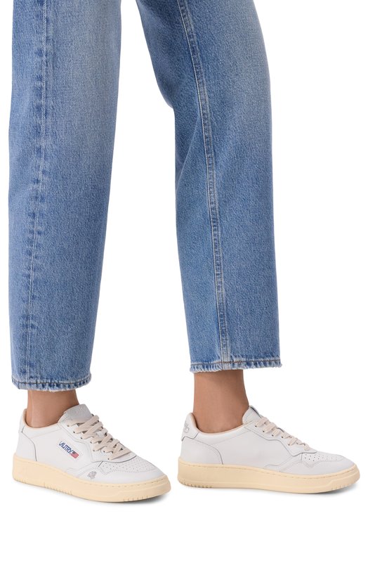 Кожаные кеды Medalist Autry A1UNAULWHP02 Белый  A1UNAULWHP02 Фото 2