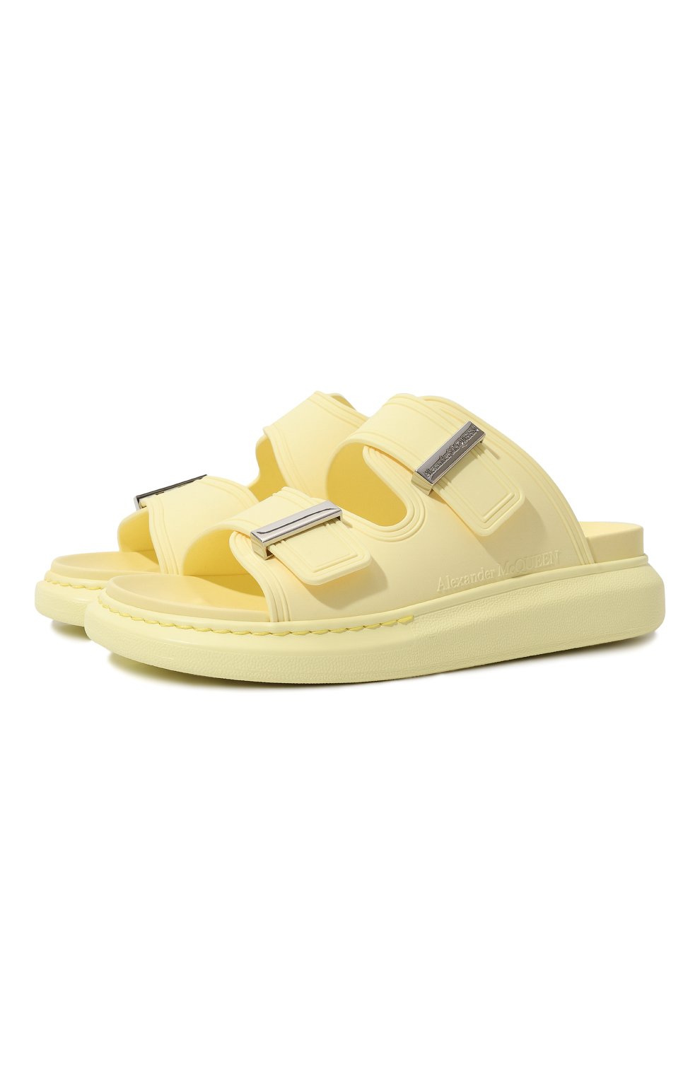 Резиновые шлепанцы hybrid ALEXANDER MCQUEEN, арт. 658063/W4Q51, фото 1