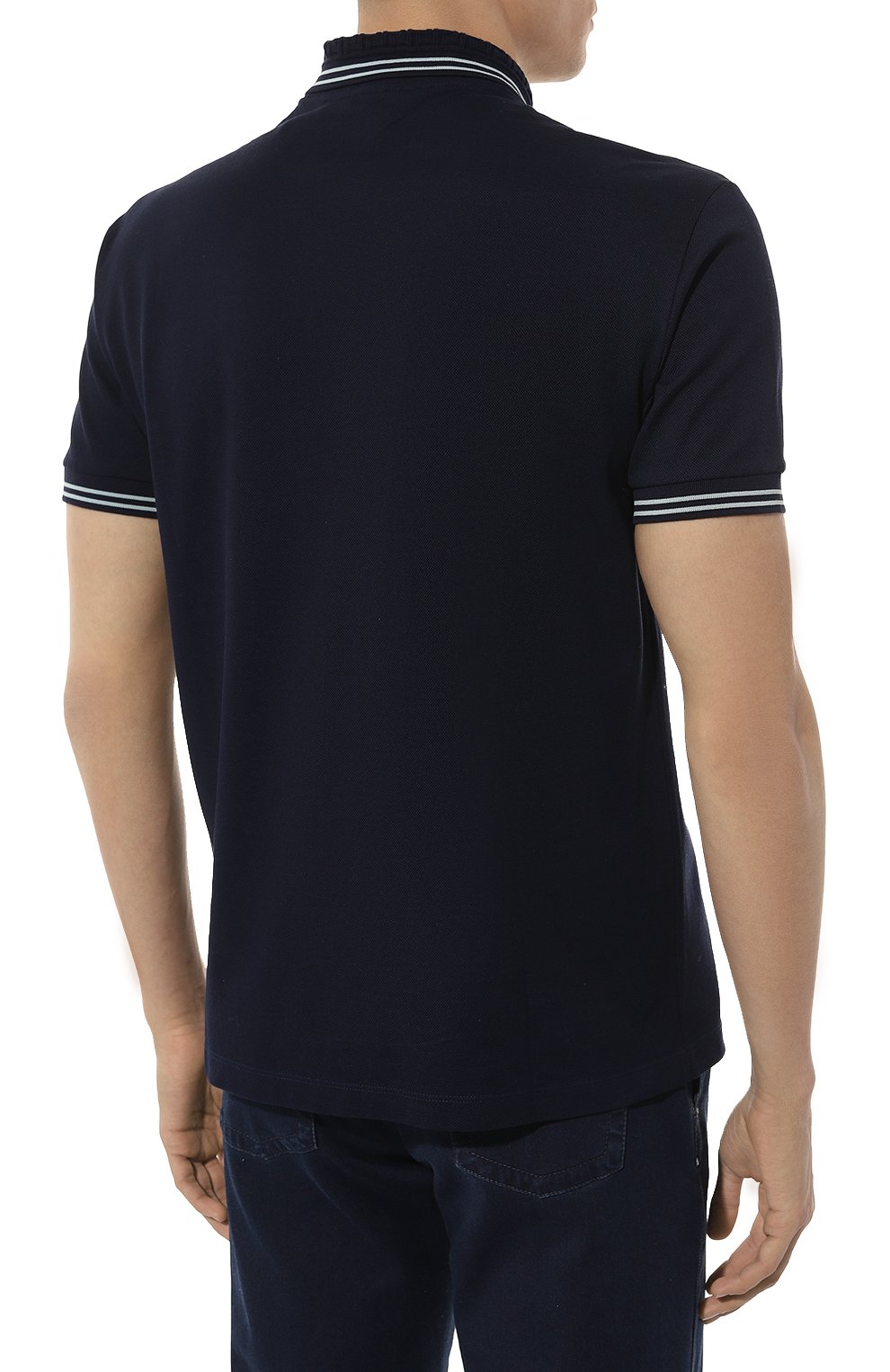 Хлопковое поло VERSACE, арт. 1013910/1A09860, фото 4