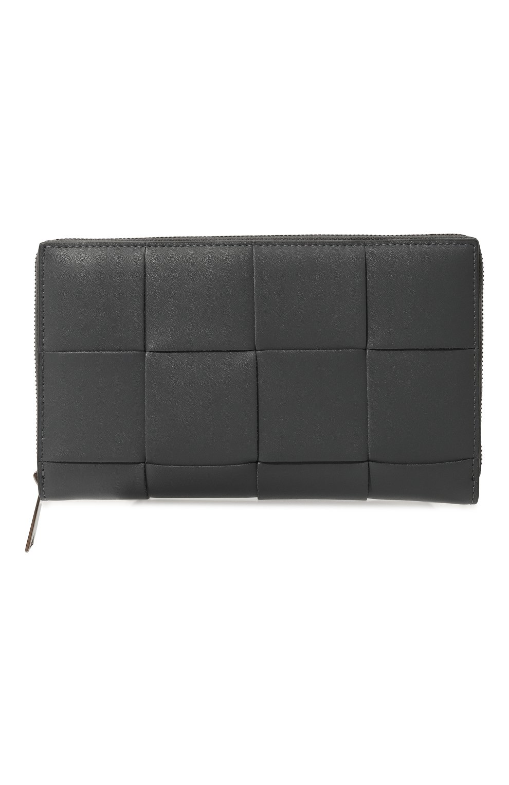 Кожаное портмоне BOTTEGA VENETA серого цвета по цене 99450 руб., арт. 649607/VBWD2, фото 1 Кожаное портмоне BOTTEGA VENETA, арт. 649607/VBWD2, фото 1