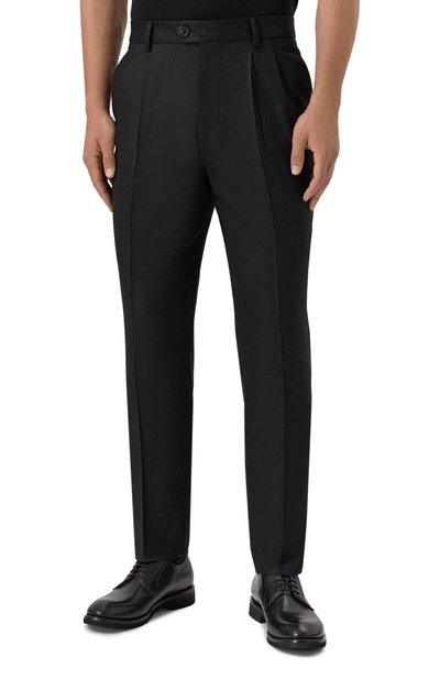 Шерстяные брюки BRUNELLO CUCINELLI, арт. ME226E1950, фото 3