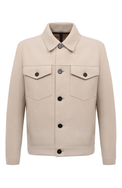 Шерстяная куртка-рубашка HARRIS WHARF LONDON, арт. C9331MLK, фото 1