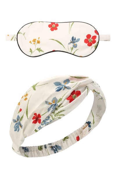 Женские комплект из маски и повязки на голову YOLKE, арт. AW21-80C-ME-FL-0NESIZE