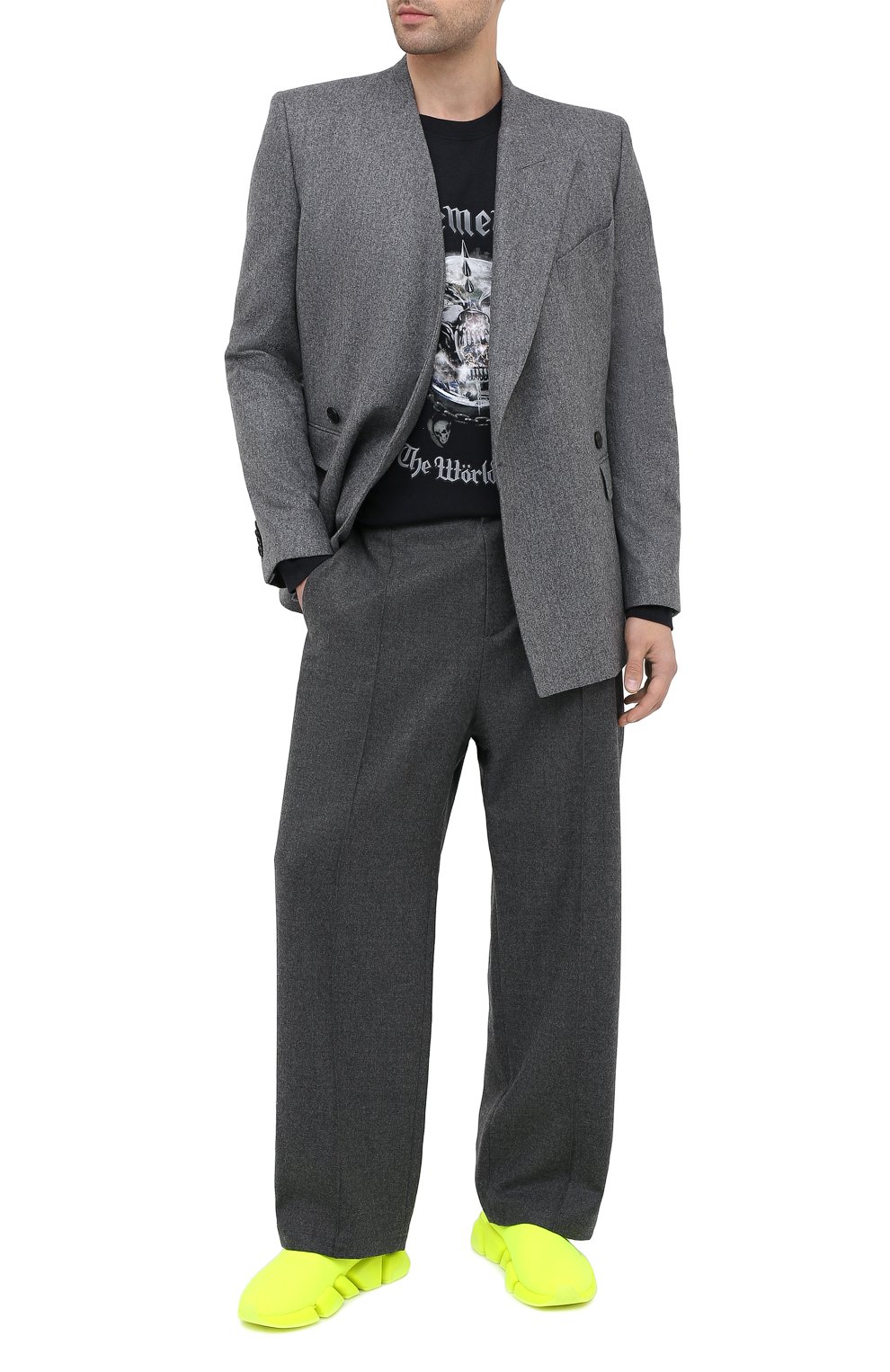 Текстильные кроссовки speed 2.0 BALENCIAGA, арт. 617239/W1726, фото 2