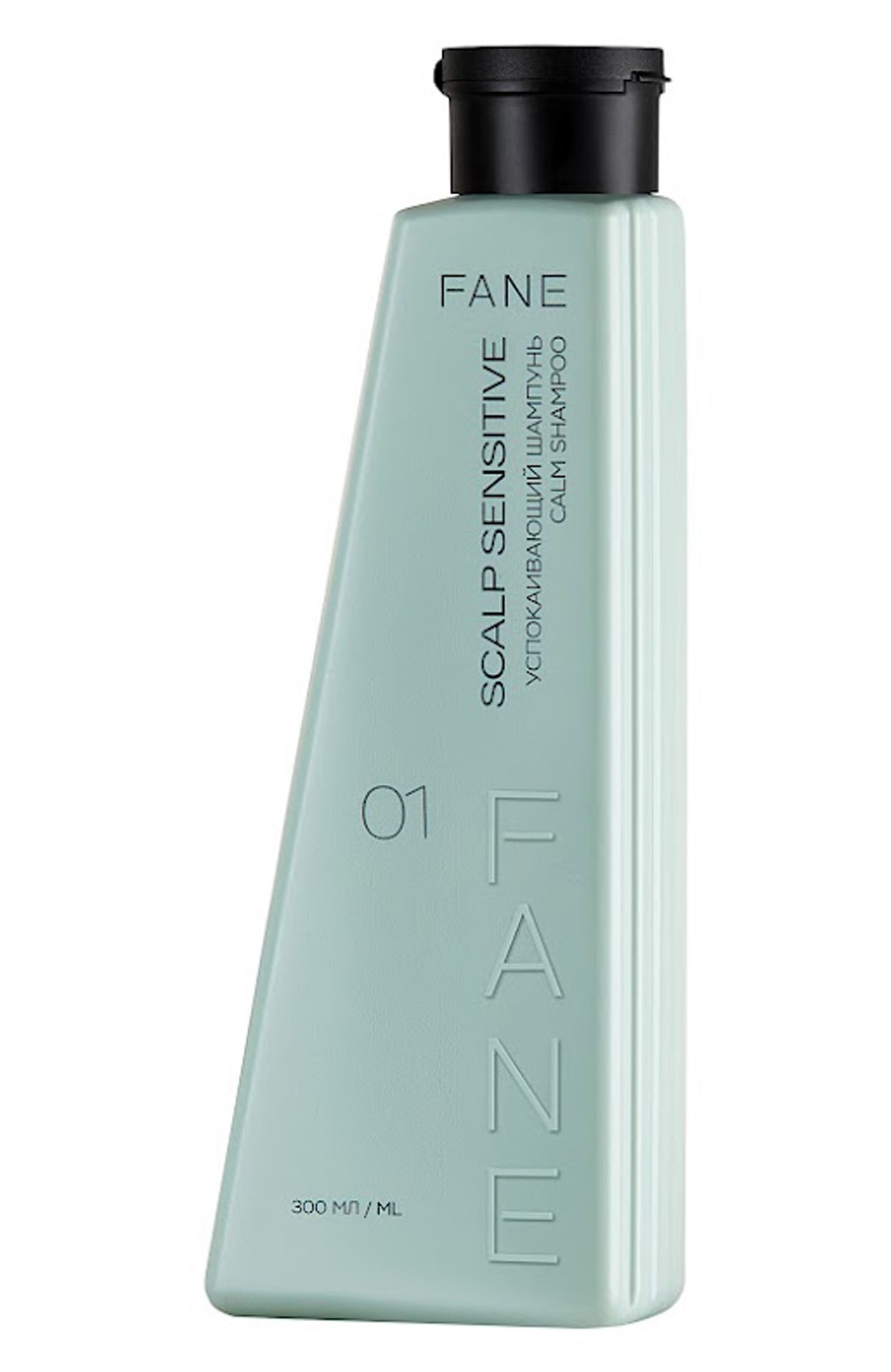 Шампунь-уход успокаивающий scalp sensitive (300ml) FANE бесцветного цвета по цене 3490 руб., арт. 4670203712039, фото 1 Шампунь-уход успокаивающий scalp sensitive (300ml) FANE, арт. 4670203712039, фото 1