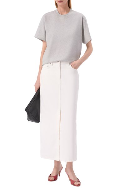 Женская хлопковая футболка LOULOU DE SAISON, арт. TELANT0 LDS