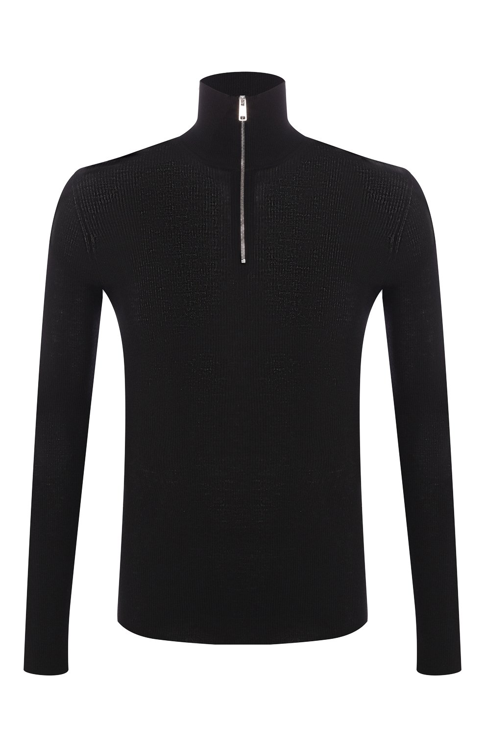 Шерстяной джемпер с воротником-стойкой на молнии PRADA, арт. UMR397-SEI-F0002, фото 1