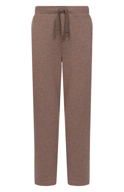 Брюки из хлопка и кашемира Andrea Campagna PANT/LB1630 Коричневый PANT/LB1630