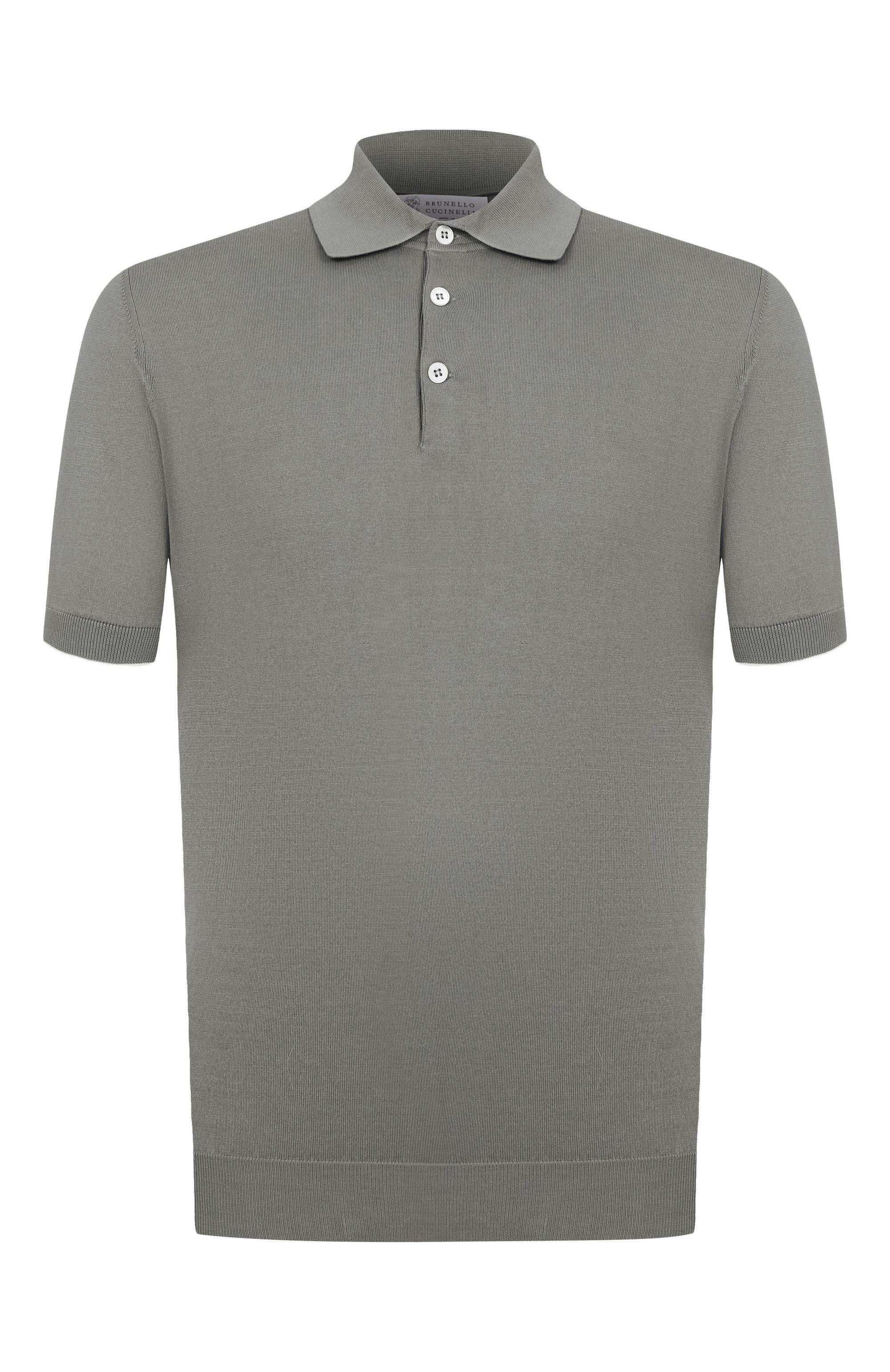 Хлопковое поло BRUNELLO CUCINELLI, арт. M29800125, фото 1