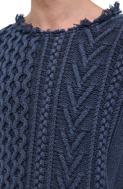 Хлопковый свитер Greg Lauren 5