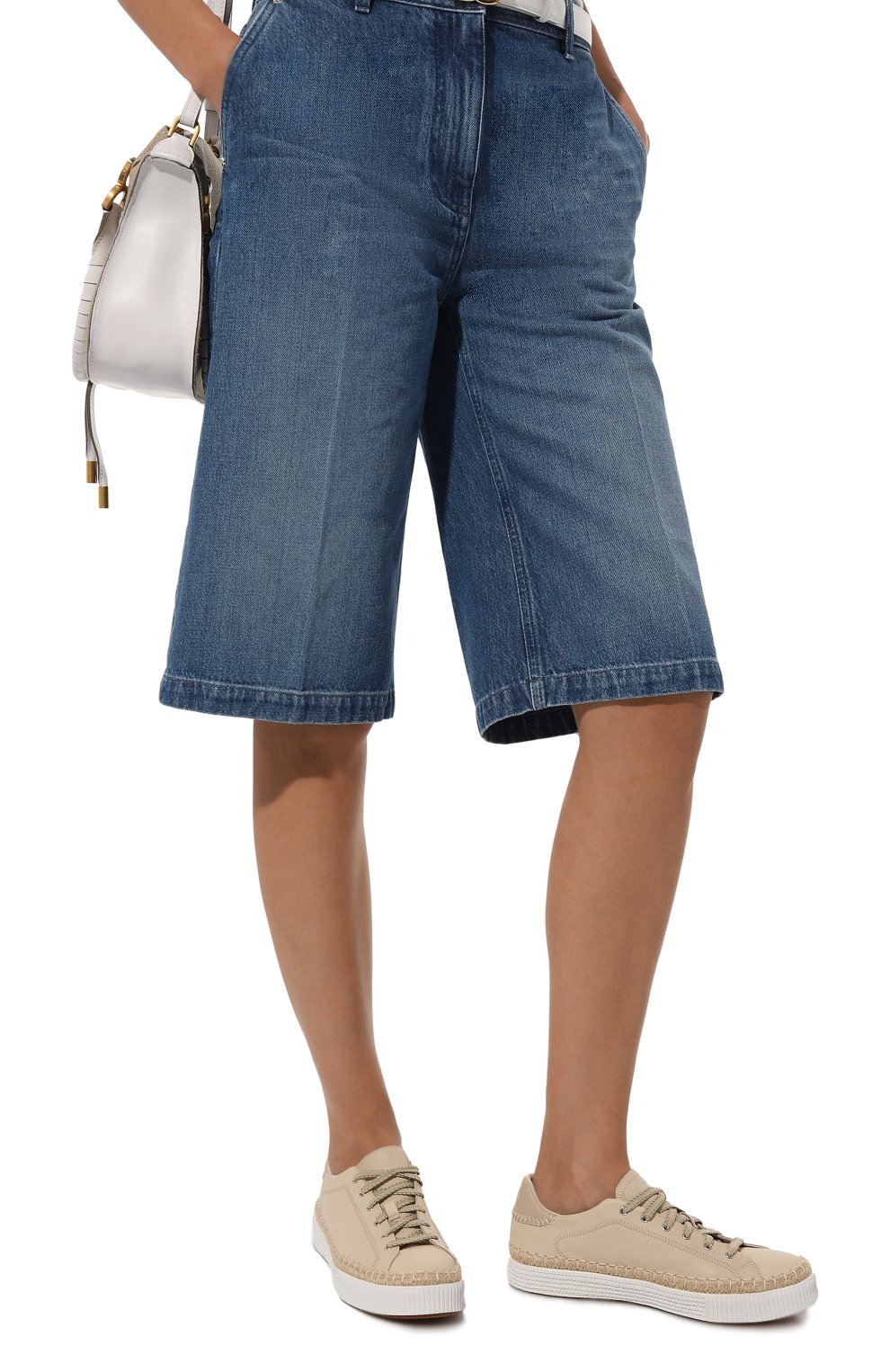 Кожаные кеды telma CHLOÉ, арт. CHC24S994HG, фото 3