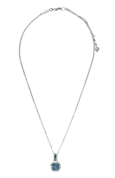 Женская подвеска birthstone на цепочке SWAROVSKI, арт. 5651707