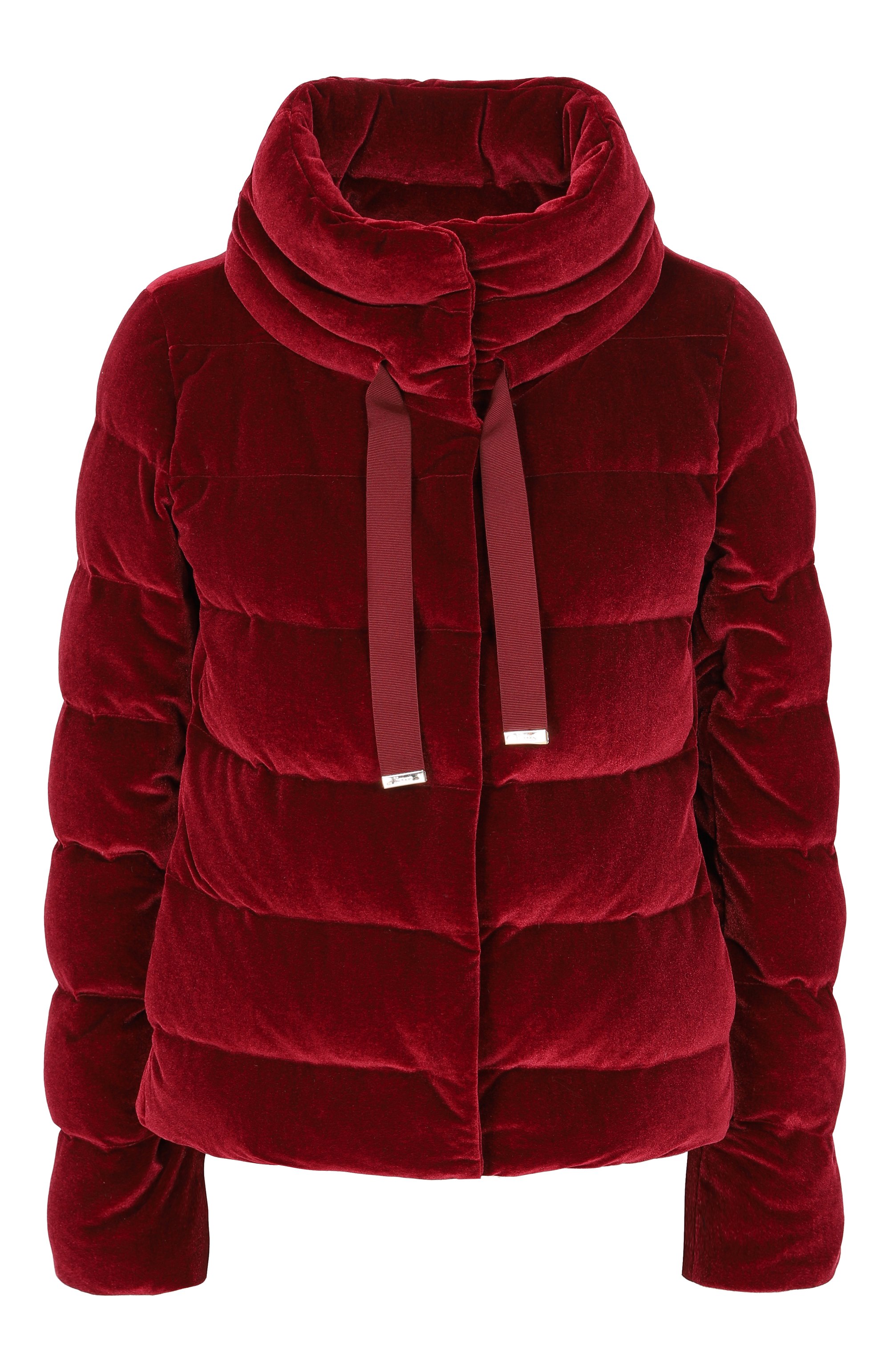 Бархатный пуховик HERNO, арт. PI002180D/15020S, фото 1