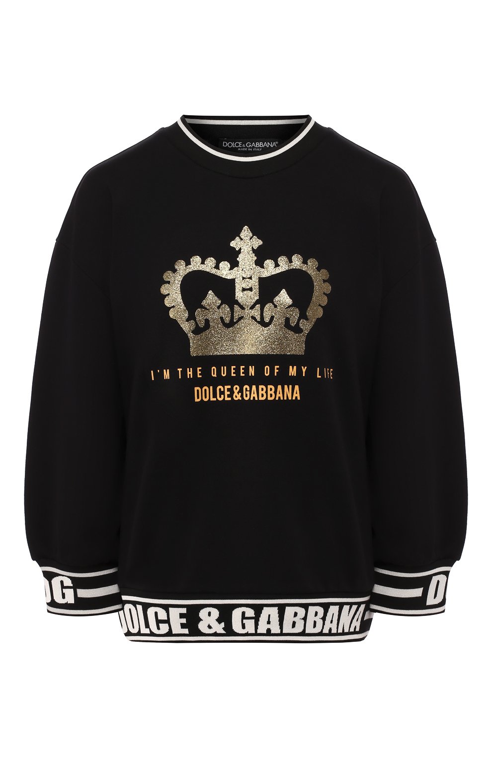 Хлопковый свитшот DOLCE & GABBANA, арт. F9A54T/G7TAR, фото 1